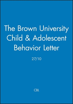 The Brown University Child & Adolescent Behavior Letter, 27/10 book