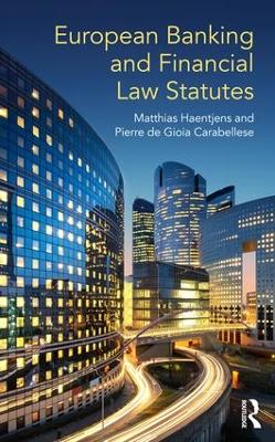 European Banking and Financial Law Statutes book