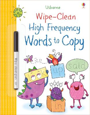 Wipe-Clean High-Frequency Words to Copy book