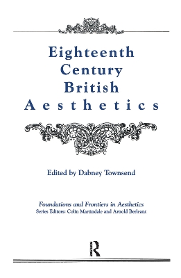 Eighteenth-Century British Aesthetics book