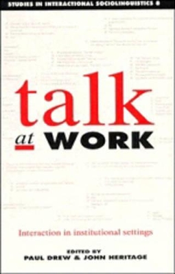 Talk at Work book