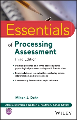 Essentials of Processing Assessment, 3rd Edition book