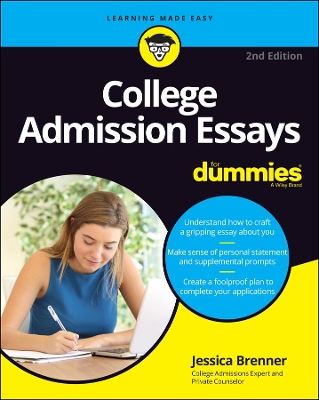 College Admission Essays For Dummies book