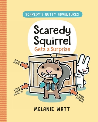 Scaredy Squirrel Gets a Surprise book