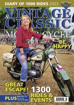 Vintage & Classic Motorcycle: Diary of 1000 Rides 2023 book