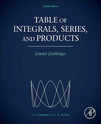 Table of Integrals, Series, and Products book