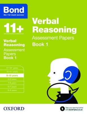 Bond 11+: Verbal Reasoning: Assessment Papers: 9-10 years Book 1 book