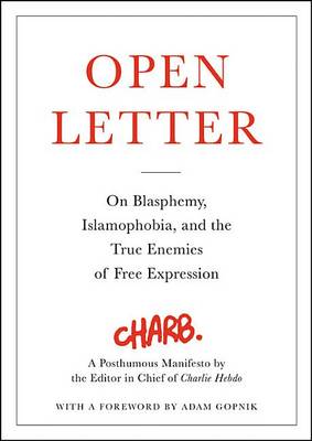 Open Letter book