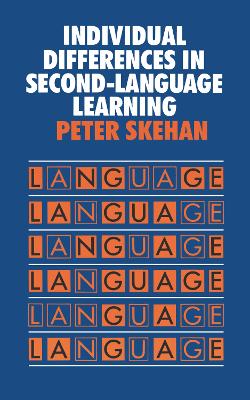 Individual Differences in Second Language Learning book