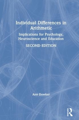 Individual Differences in Arithmetic book