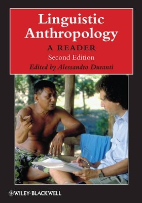 Linguistic Anthropology by Alessandro Duranti