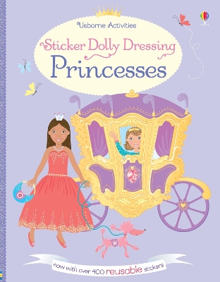 Sticker Dolly Dressing Princesses book