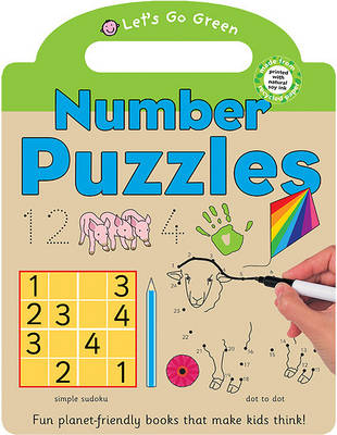 Let's Go Green Number Puzzles by Roger Priddy