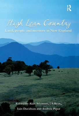 High Lean Country: Land, people and memory in New England book