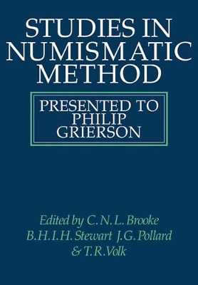 Studies in Numismatic Method book