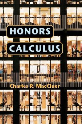 Honors Calculus book