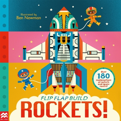 Flip, Flap, Build: Rockets book