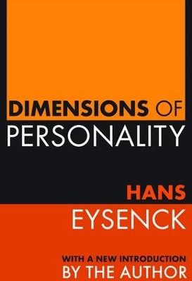 Dimensions of Personality by Hans Eysenck