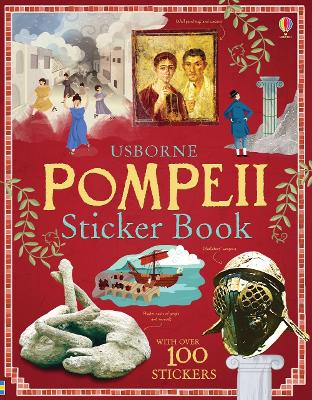 Pompeii Sticker Book book