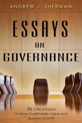 Essays on Governance book
