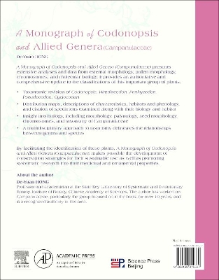 Monograph of Codonopsis and Allied Genera (Campanulaceae) book