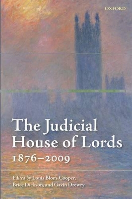 The Judicial House of Lords by Brice Dickson