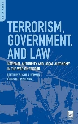 Terrorism, Government, and Law book