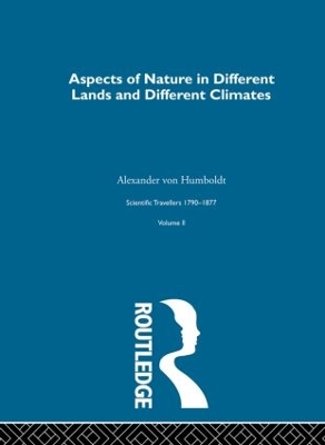 Aspect Nature:Scientific Travellers, 1790-1877 book