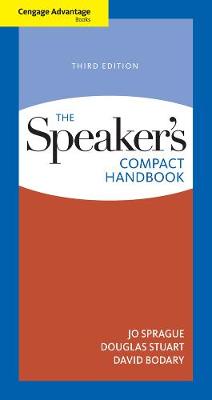 Cengage Advantage Books: The Speaker's Compact Handbook by Douglas Stuart