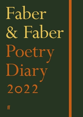 Faber Poetry Diary 2022 book