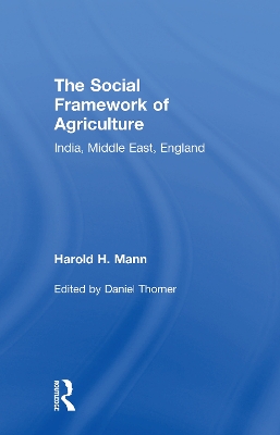 Social Framework of Agriculture book