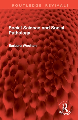 Social Science and Social Pathology book
