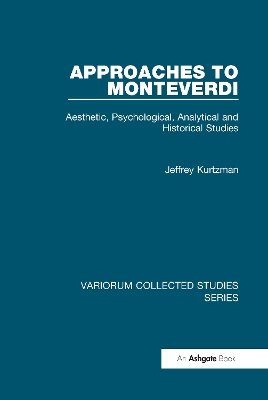 Approaches to Monteverdi book