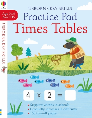 Times Tables Practice Pad 5-6 by Sam Smith