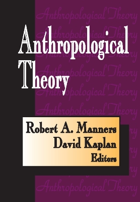 Anthropological Theory book