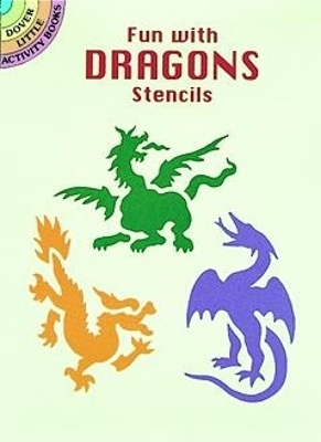Fun with Dragons Stencils book