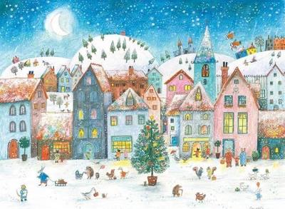 Winter Village: Advent Calendar book