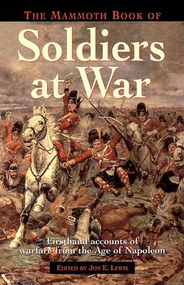 Mammoth Book of Soldiers at War book