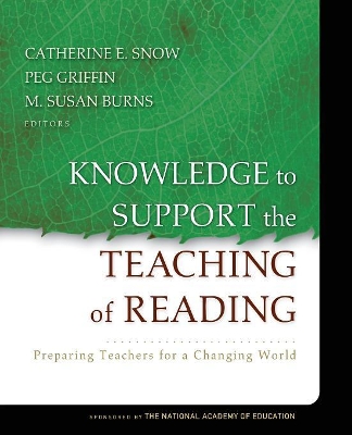 Knowledge to Support the Teaching of Reading book