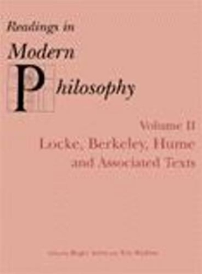 Readings In Modern Philosophy, Volume 2 book