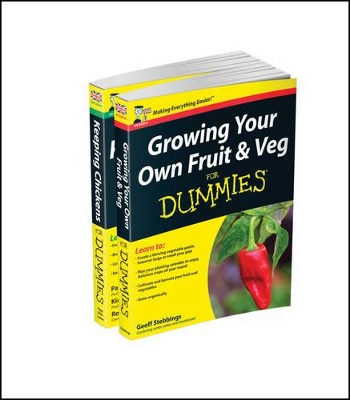 Self-sufficiency For Dummies Collection - Growing Your Own Fruit & Veg For Dummies/Keeping Chickens For Dummies UK Edition by Pammy Riggs