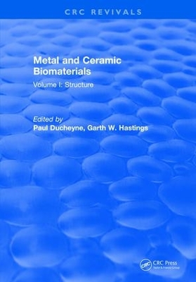 Metal and Ceramic Biomaterials book