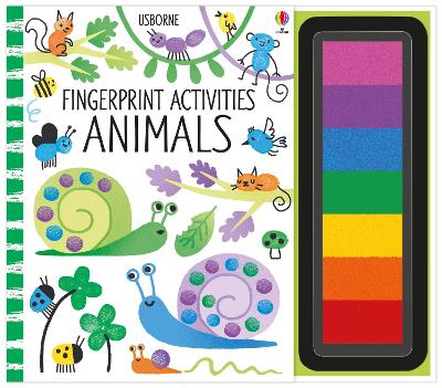 Fingerprint Activities Animals by Fiona Watt