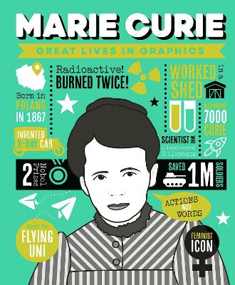 Great Lives in Graphics: Marie Curie book