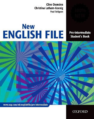 New English File Pre-intermediate: Student's Book book