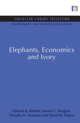 Elephants, Economics and Ivory book
