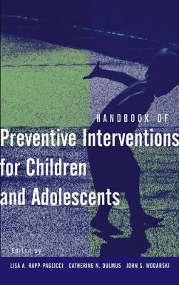Handbook of Preventive Interventions for Children and Adolescents book