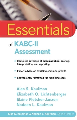 Essentials of KABC II Assessment book