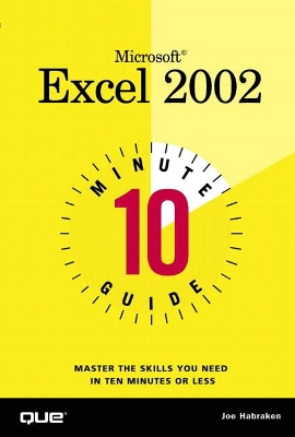 10 Minute Guide to Microsoft Excel 2002 book