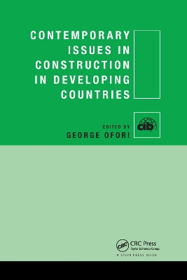 Contemporary Issues in Construction in Developing Countries book